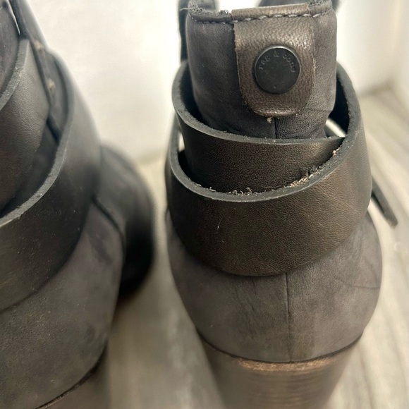 Rag and Bone Harrow suede ankle boots size 39 Dark Gray - Picture 8 of 11